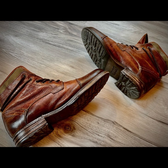 Cap Toe Leather Oxford Boots - Men’s Size 8 - Picture 4 of 4